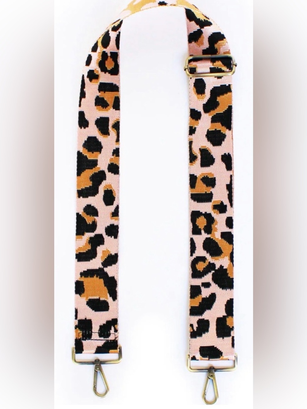 Bodomint Adjustable Strap Leopard Print Versatile Replacement Strap Rose New